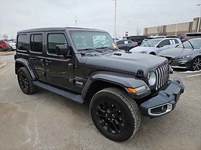 used 2021 Jeep Wrangler Unlimited 4xe car, priced at $27,559