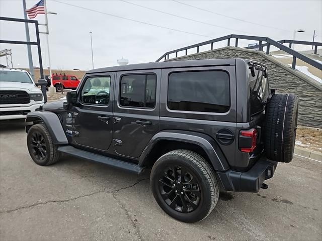 used 2021 Jeep Wrangler Unlimited 4xe car, priced at $27,559