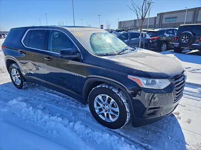 used 2021 Chevrolet Traverse car, priced at $21,259