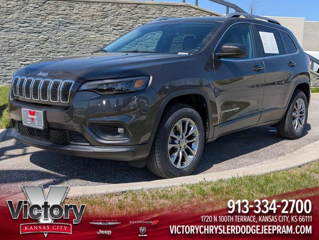used 2020 Jeep Cherokee car, priced at $33,140