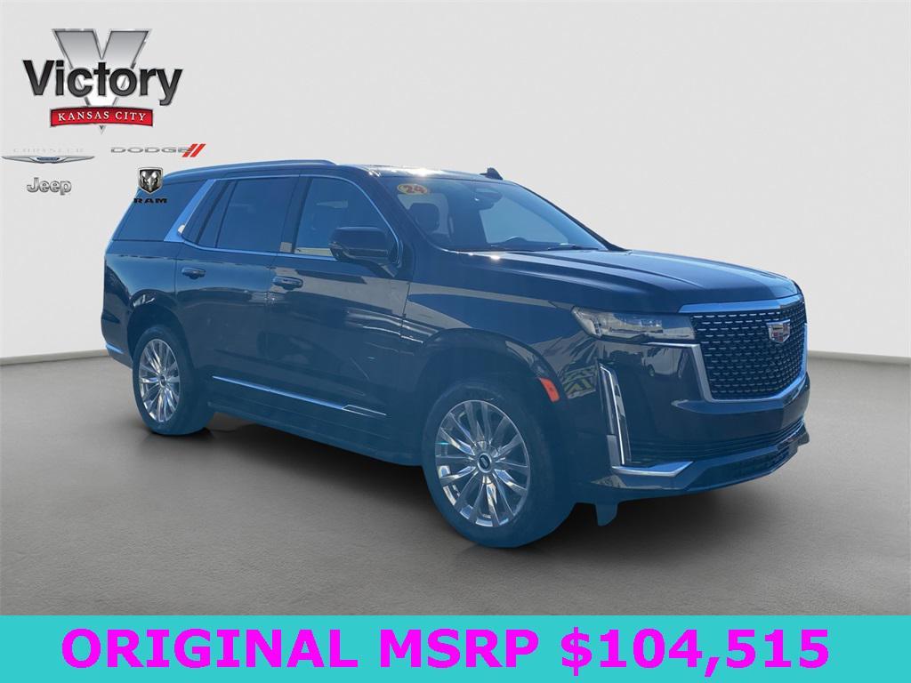 used 2024 Cadillac Escalade car, priced at $84,518