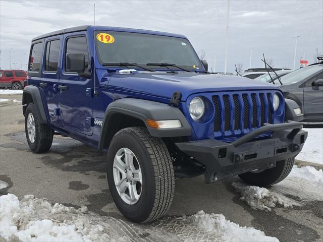 used 2019 Jeep Wrangler Unlimited car, priced at $21,997