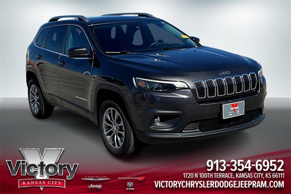 used 2021 Jeep Cherokee car, priced at $25,187