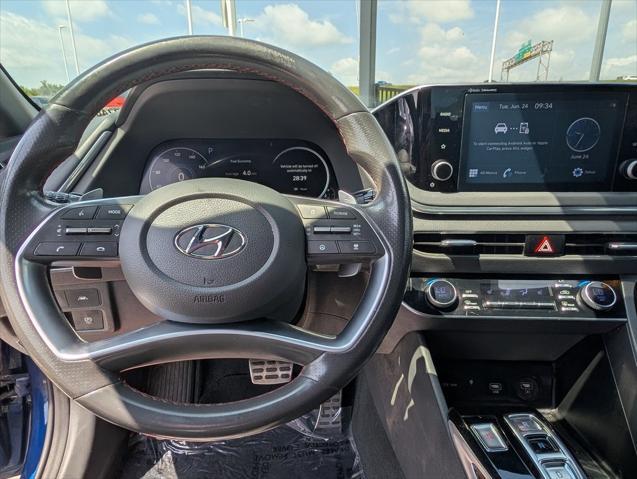 used 2021 Hyundai Sonata car, priced at $17,995