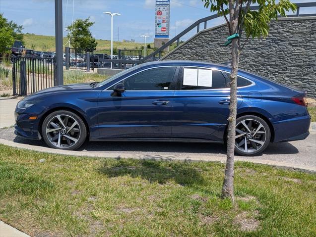 used 2021 Hyundai Sonata car, priced at $17,995