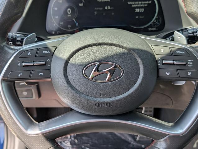used 2021 Hyundai Sonata car, priced at $17,995