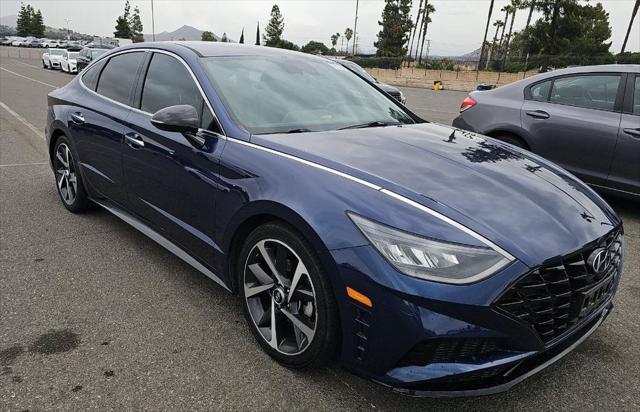 used 2021 Hyundai Sonata car, priced at $18,995