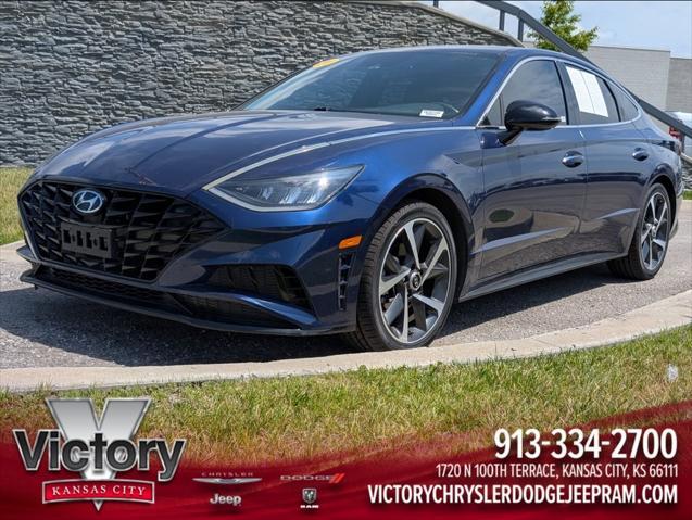 used 2021 Hyundai Sonata car, priced at $17,995
