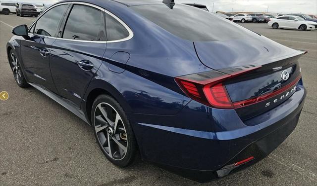 used 2021 Hyundai Sonata car, priced at $18,995
