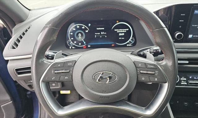 used 2021 Hyundai Sonata car, priced at $18,995