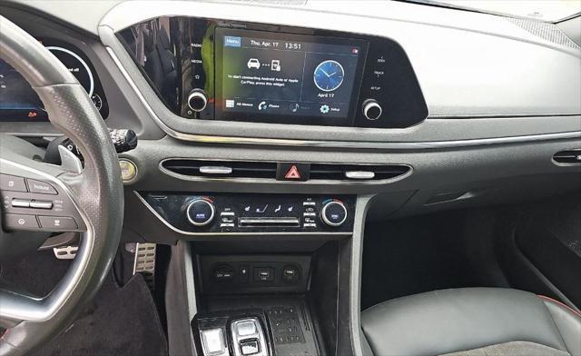 used 2021 Hyundai Sonata car, priced at $18,995