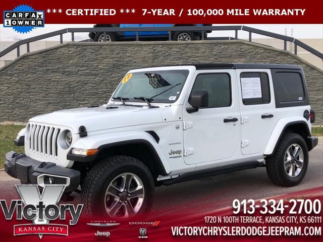 used 2019 Jeep Wrangler Unlimited car, priced at $30,997