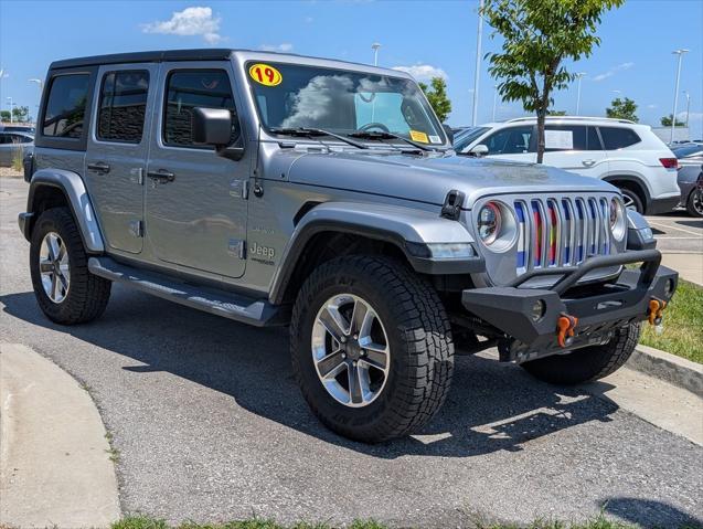 used 2019 Jeep Wrangler Unlimited car, priced at $28,598