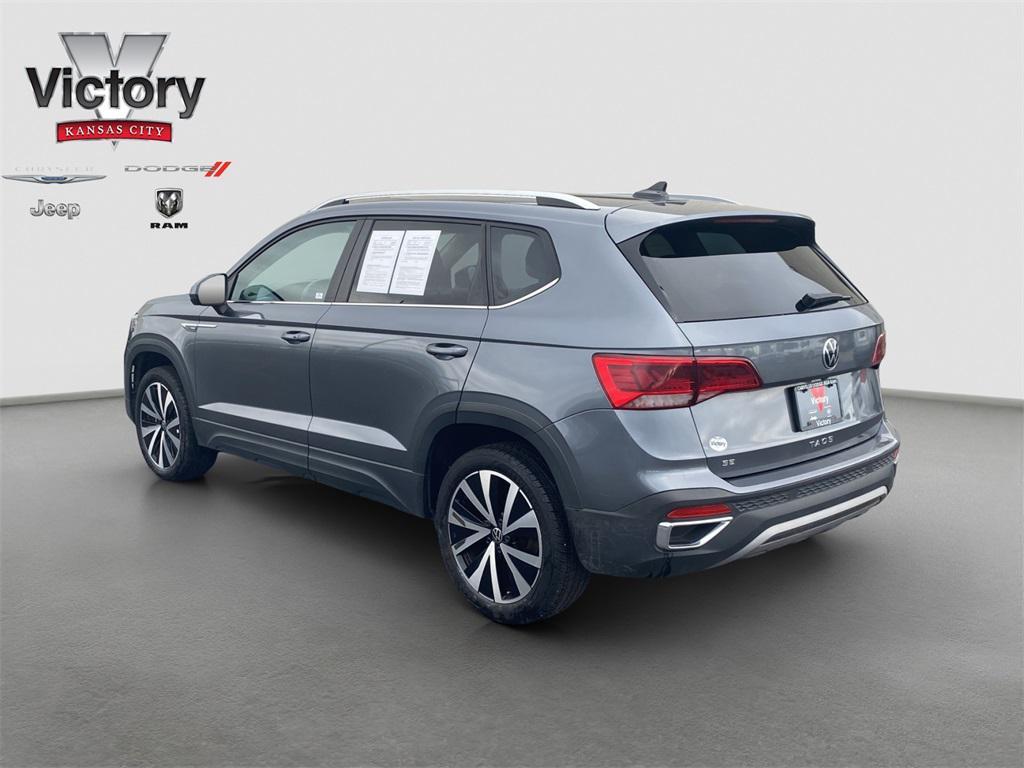 used 2024 Volkswagen Taos car, priced at $18,995