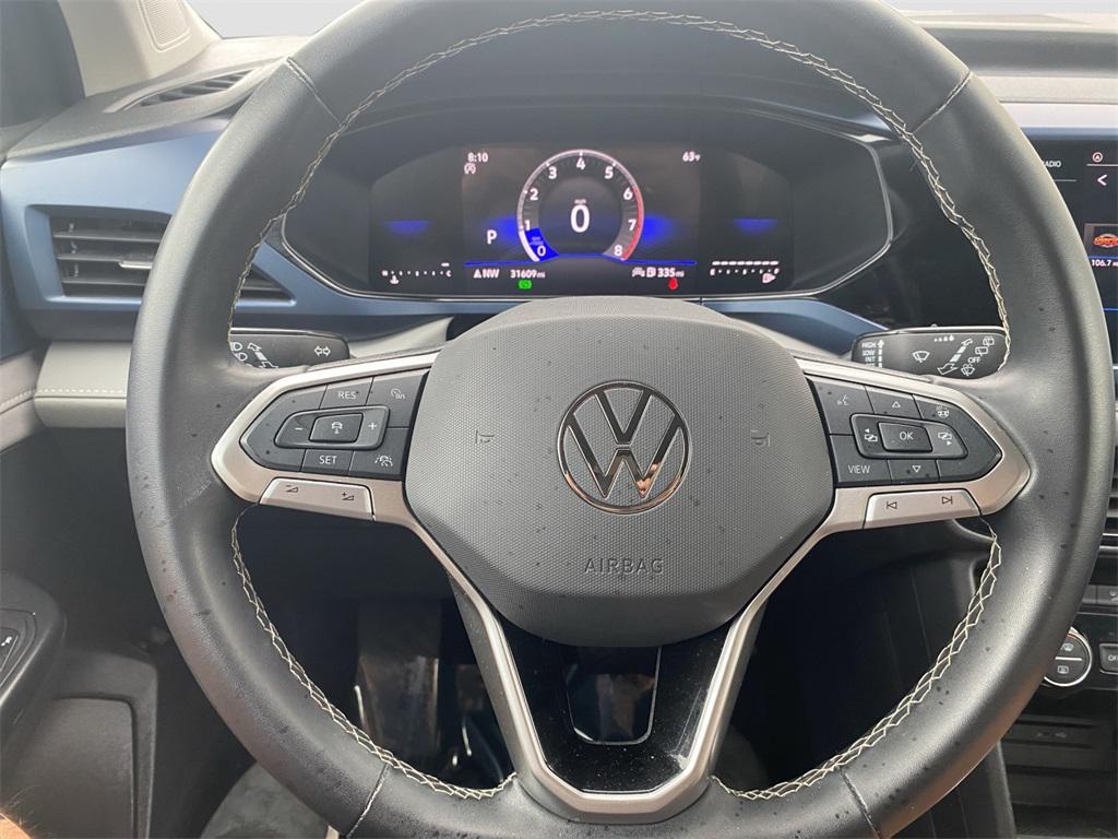 used 2024 Volkswagen Taos car, priced at $18,995