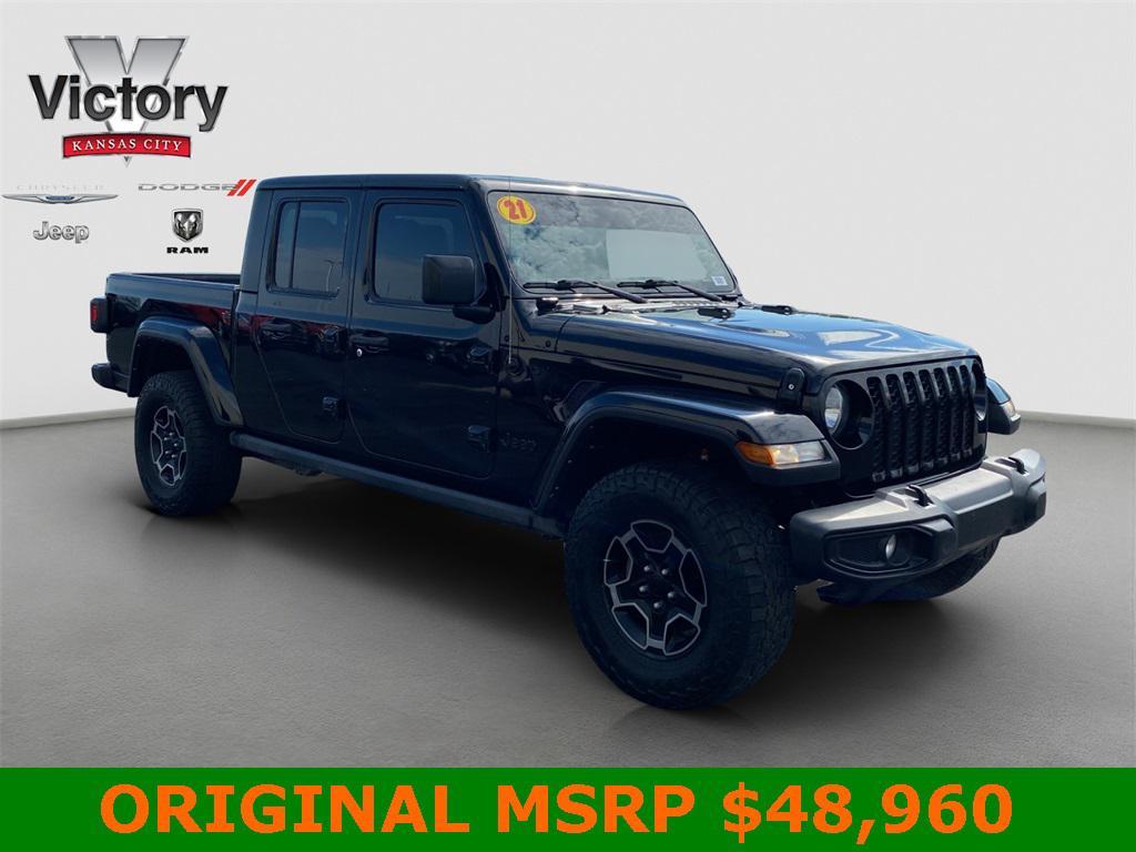 used 2021 Jeep Gladiator car, priced at $26,341