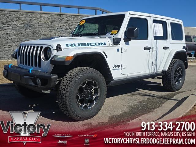 used 2021 Jeep Wrangler Unlimited 4xe car, priced at $27,894