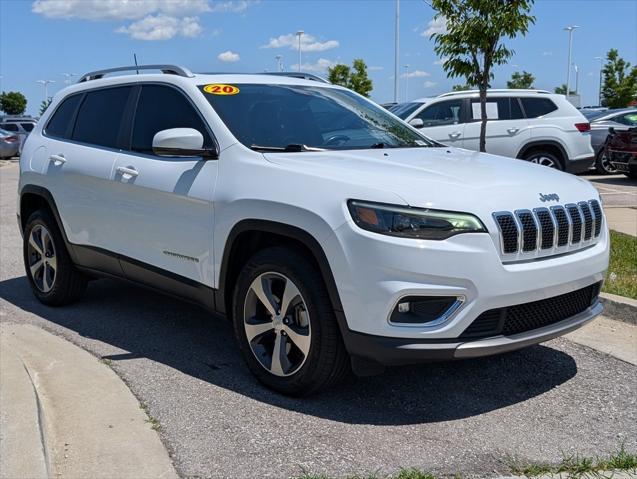 used 2020 Jeep Cherokee car, priced at $19,598