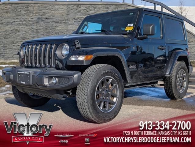 used 2021 Jeep Wrangler car, priced at $24,559