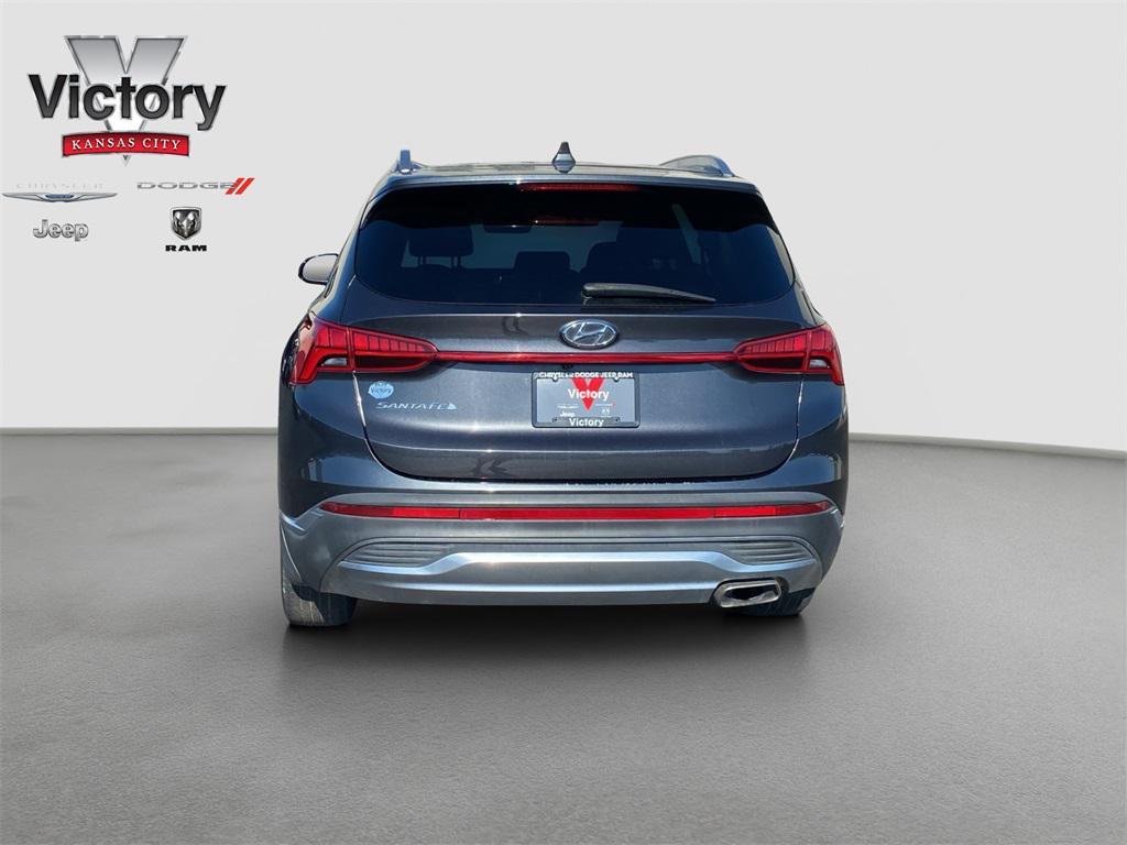 used 2021 Hyundai Santa Fe car, priced at $17,621