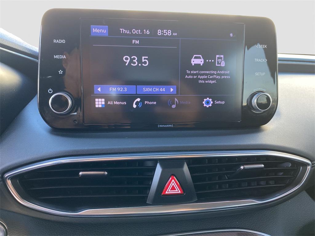 used 2021 Hyundai Santa Fe car, priced at $17,621