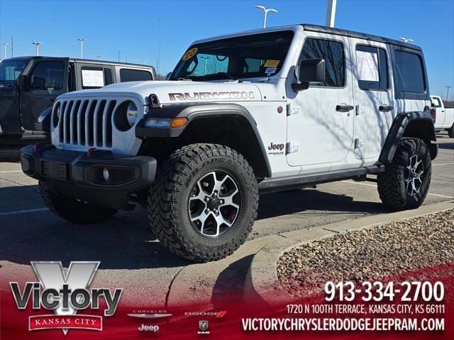 used 2020 Jeep Wrangler Unlimited car, priced at $31,559