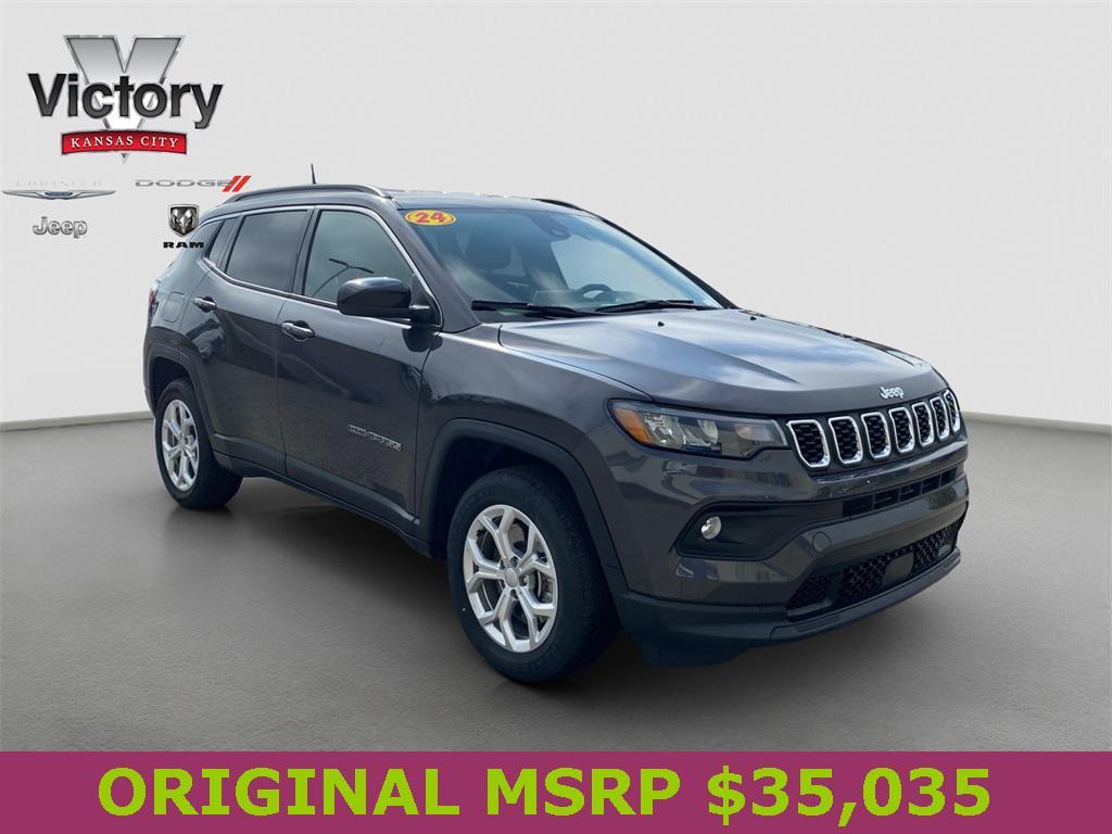 used 2024 Jeep Compass car, priced at $22,500
