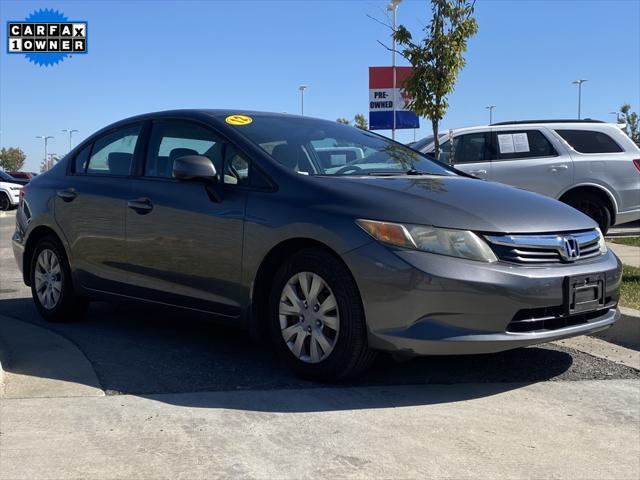 used 2012 Honda Civic car, priced at $10,251