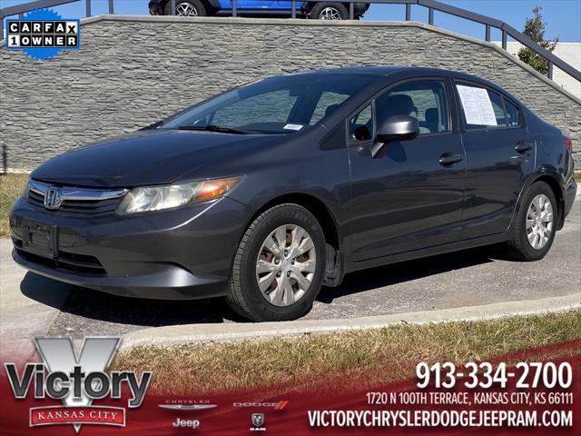 used 2012 Honda Civic car, priced at $10,251