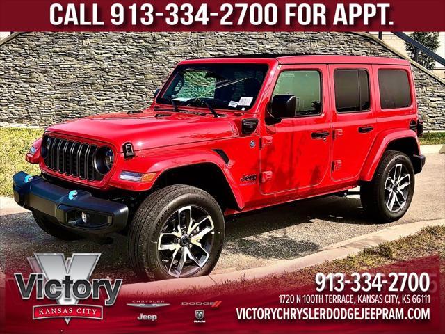 new 2024 Jeep Wrangler 4xe car, priced at $62,235