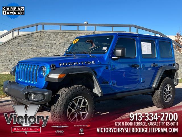 used 2022 Jeep Wrangler Unlimited car, priced at $37,500