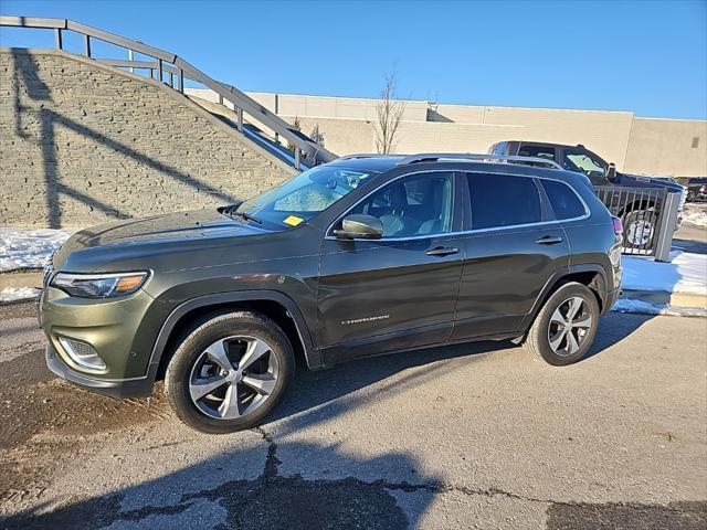 used 2021 Jeep Cherokee car, priced at $22,200