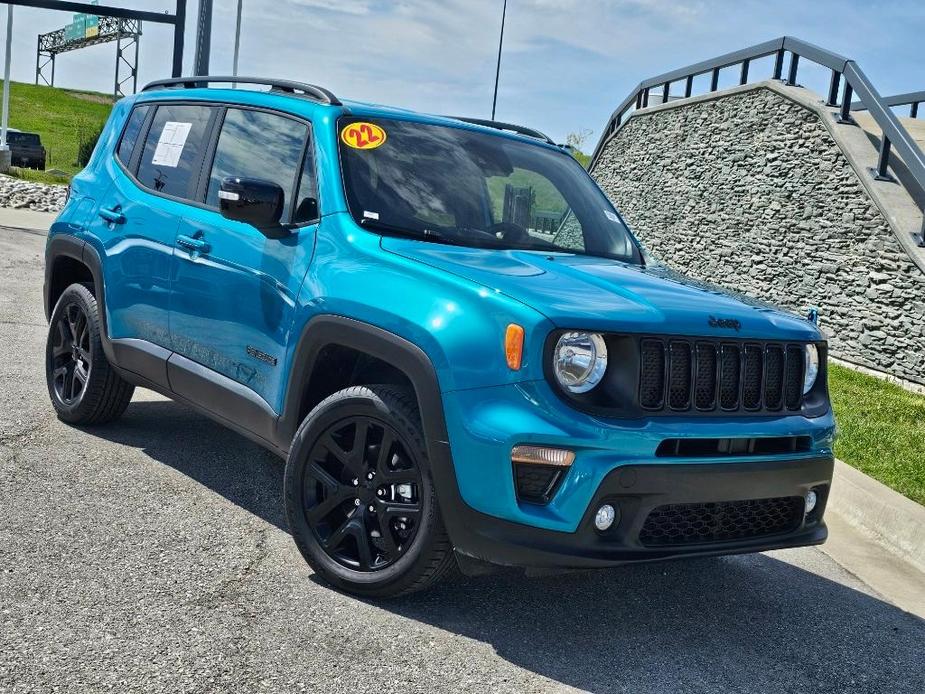 used 2022 Jeep Renegade car, priced at $24,887