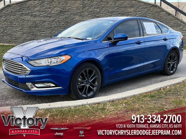 used 2018 Ford Fusion car, priced at $14,251