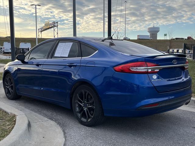 used 2018 Ford Fusion car, priced at $14,991