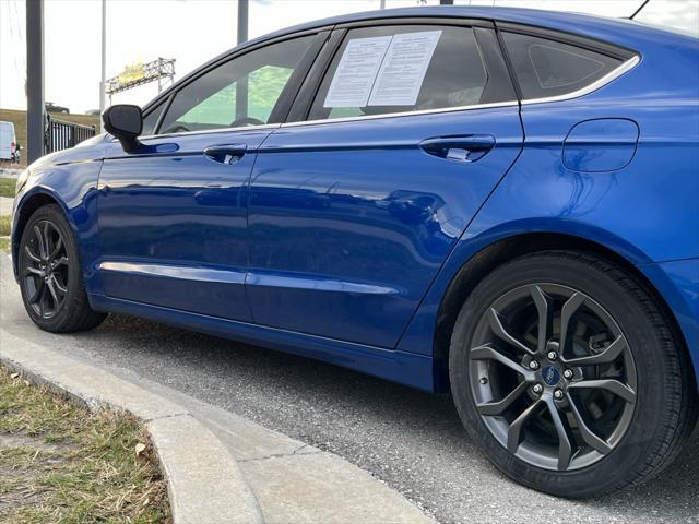 used 2018 Ford Fusion car, priced at $14,991