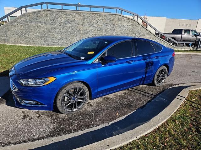 used 2018 Ford Fusion car, priced at $14,551