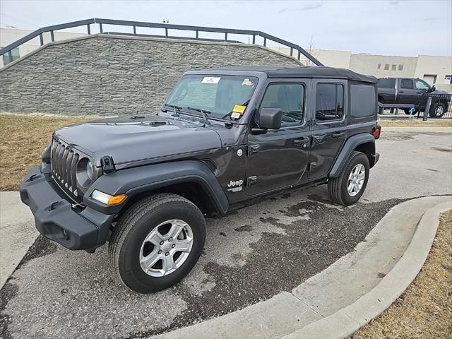 used 2021 Jeep Wrangler Unlimited car, priced at $28,559