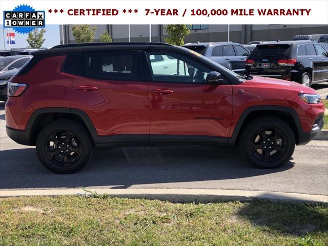 used 2023 Jeep Compass car, priced at $25,851