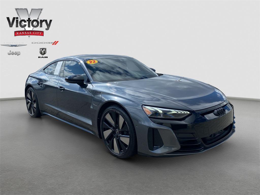 used 2022 Audi e-tron GT car, priced at $41,995