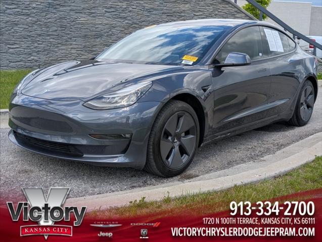 used 2021 Tesla Model 3 car, priced at $22,987