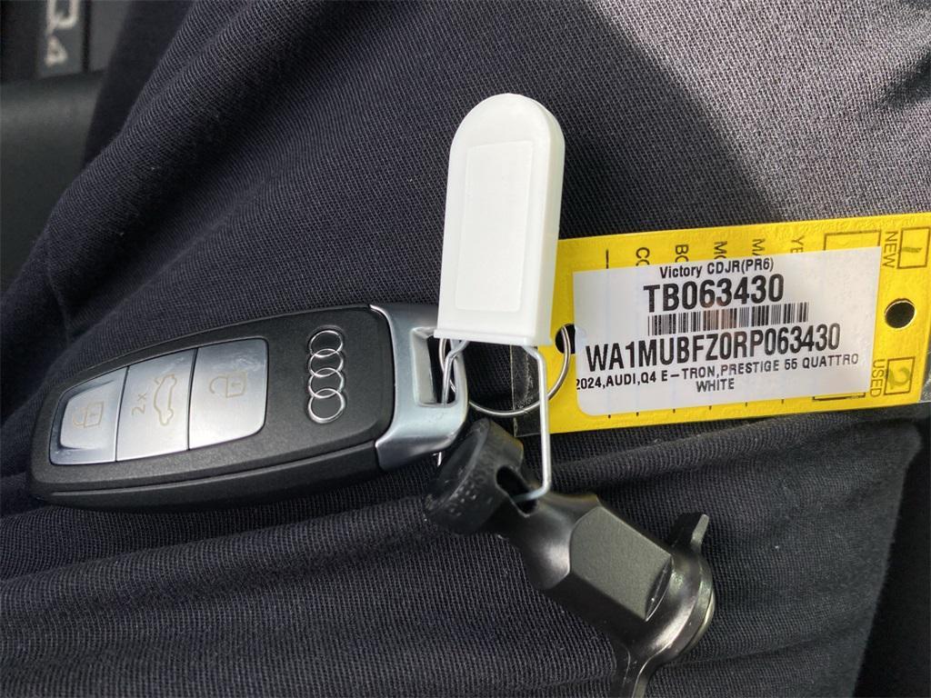 used 2024 Audi Q4 e-tron car, priced at $32,741