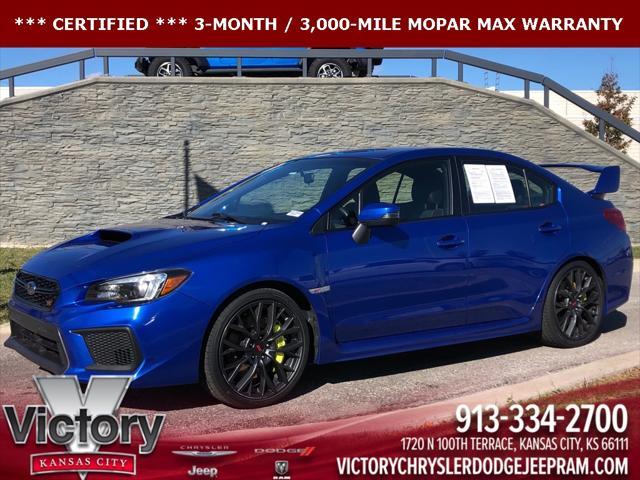 used 2018 Subaru WRX STI car, priced at $26,997