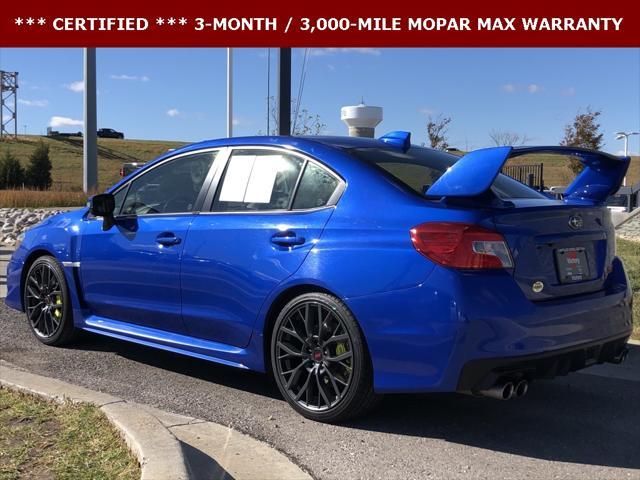 used 2018 Subaru WRX STI car, priced at $26,997