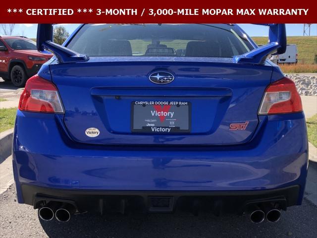 used 2018 Subaru WRX STI car, priced at $26,997