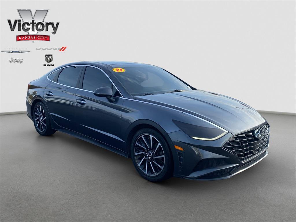 used 2021 Hyundai Sonata car, priced at $20,997