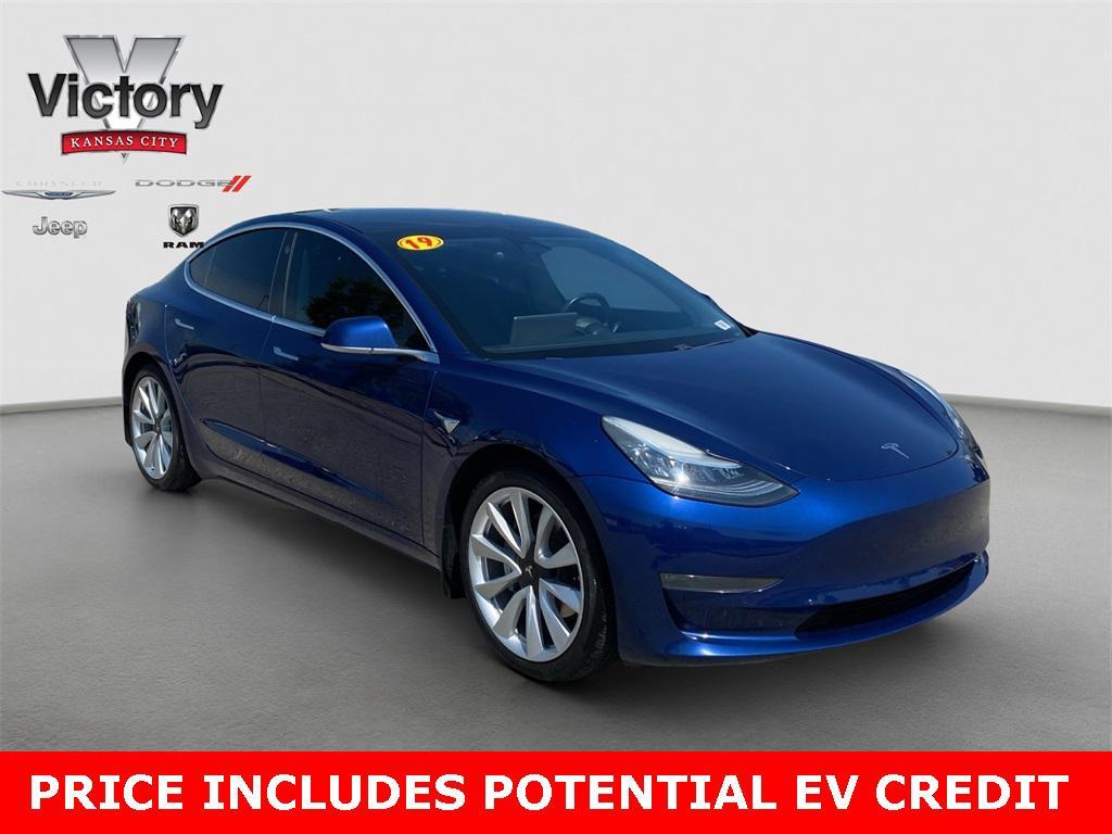 used 2019 Tesla Model 3 car, priced at $16,998