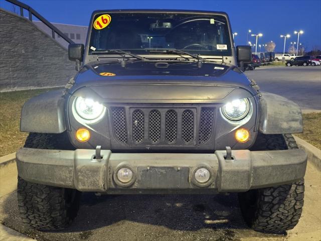 used 2016 Jeep Wrangler Unlimited car, priced at $17,451