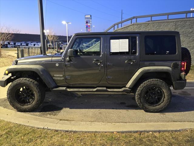 used 2016 Jeep Wrangler Unlimited car, priced at $17,451