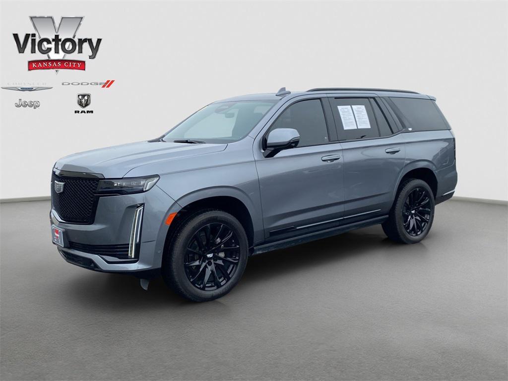 used 2021 Cadillac Escalade car, priced at $62,444